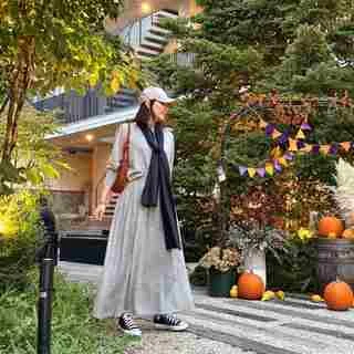 【M7days × 徳原文子さんコラボ】シアーニット＆ギャザースカートが大正解！