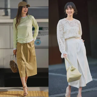 2026年春「スカート」人気アイテムランキングベスト10｜40代ファッション