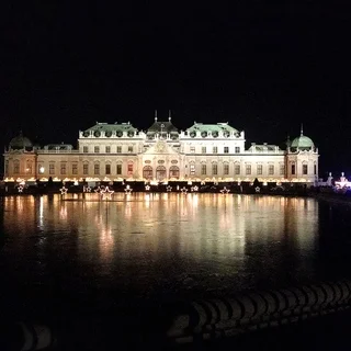 ベルベデーレ宮殿のクリスマス