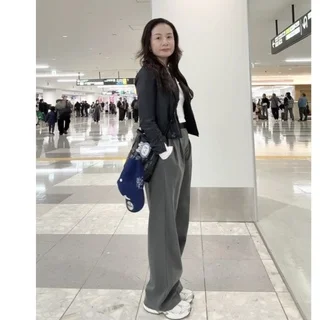 前髪チェンジ&amp;靴下カールで変身!海外ガール風ヘアとマニッシュコーデの日々