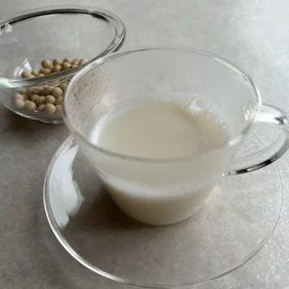 【温活と冷え対策】朝、豆乳を飲む