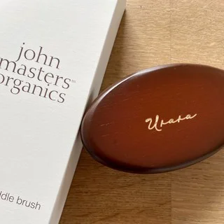 欲しかったやつ！！「john masters organics」の刻印入りヘアブラシ♪【40代のライフスタイル】