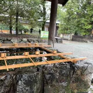 手水舎。