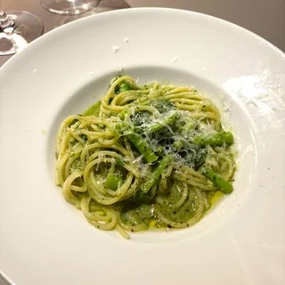 パスタ　菜の花のジェノベーゼ