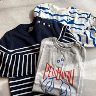 親子で愛用中。プチバトーのやさしさに包まれる毎日