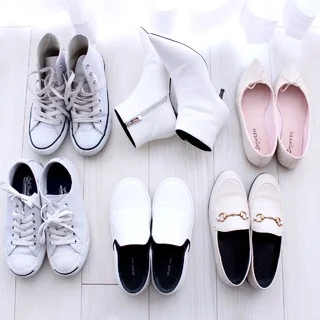 白い靴大好き！