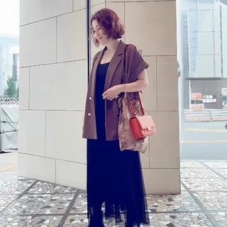 【40代骨格ストレート】晩夏ジャケットコーデ