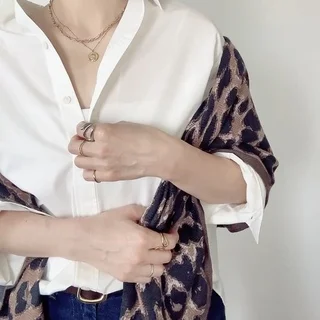 【秋冬買い足しNEWアイテム】レオパード柄のストール