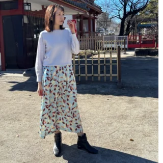 「花柄＝若作り」と感じたら読んで。大人が失敗しない2026年春の正解スカート_1_4-1