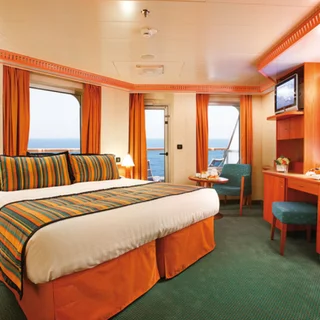 客室ミニスイートバルコニー