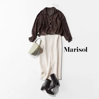 お正月気分を静かにリセットする日は少しだけ背筋を伸ばす装いで【2026/01/11のコーデ】