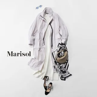 淡ピンクのスプリングコートをはおって、知り合いのフォトグラファーの写真展へ【2026/04/18のコーデ】