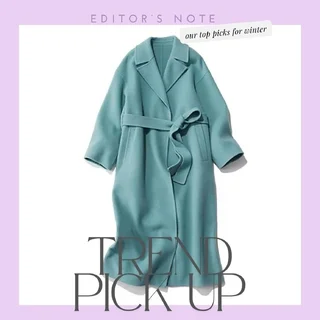 極寒期のロングコート、体型カバーと洗練を両立する最適解は？【Marisol編集部トレンドピックアップ】