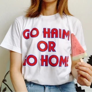 【2019夏のTシャツコーデ①】大好きなHAIMのバンドTで気分良く！
