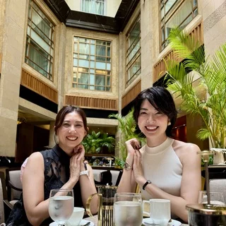 絶景ランチから老舗ホテルでカフェタイム、美女組Yukkoさんご来星〜！