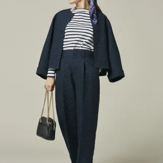 【洗えるカセット服】エディター東原妙子さんのコラボ服を本人私服MIXコーデ6選