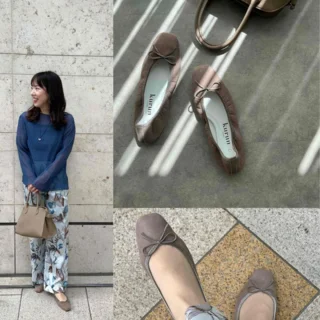 シーンを選ばず履き心地抜群！【Marisol別注】kurun TOKYOのバレエシューズ