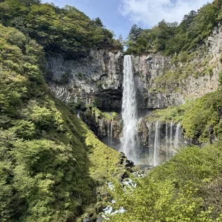 日光の旅で訪れた華厳滝