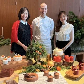 気分高まる♪クリスマスケーキ試食会 in アンダーズ 東京