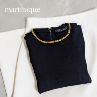 【秋購入品③】シンプルが一番！ martiniqueのニット＆スカート♡