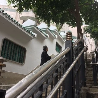 香港的撮影スポット　Ladder Street