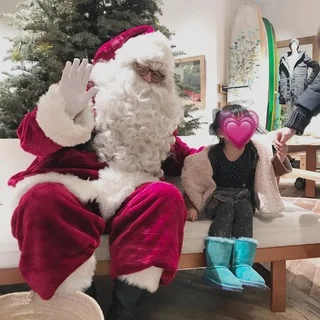 【クリスマスの過ごし方】ロンハーマンでサンタクロースに会える！