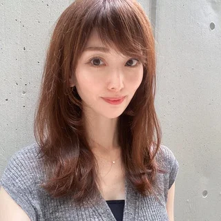 40代髪型 ロング