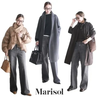 ありそうでない！Healthy DENIM×bemi絶妙グレーPINK PEPPER〜Marisolコラボ企画〈後編〉〜【bemiの「小柄シンプル」おしゃれ道#18】