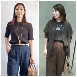2025年秋・大本命カラー「ブラウン」の着こなしアイデア【40代ファッション】