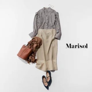 ディテールがとっても可愛いブラウスでほんのりレディな気分を満喫【2025/09/25のコーデ】