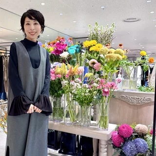 高垣麗子ちゃんコラボ服が大人可愛い！京都伊勢丹ハピプラストアで秋コーデ試着レポ