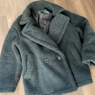 【GU】で見つけた、暖かふわもこコート