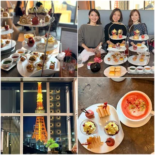 東京タワー絶景×絶品スコーン。ジャヌラウンジのアフタヌーンティー