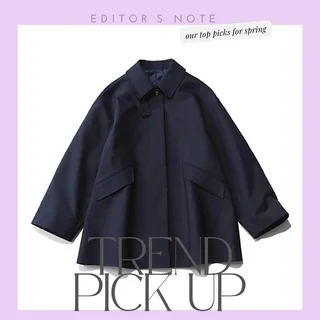 端境期こそ「ネイビー」が頼りになる！地味に見せない大人の最新着こなし術【Marisol編集部トレンドピックアップ】