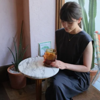 ひんやり涼しいのにきれい見え。サードマガジン別注ワンピースを着てみました！