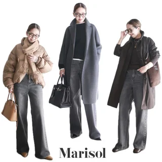 【人気記事ランキング10】絶妙グレーデニムの着回しから華やかファーベストの女子会スタイルまで