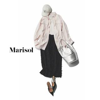 おしゃれ防寒のためにキャップ通勤。足もとはエレガントで大人っぽさも【2025/11/27のコーデ】