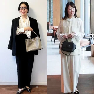 40代の卒業式・入学式コーデ。美女組のフォーマルファッション