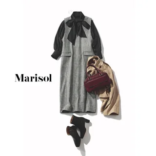 新規クライアントのキーマンとの初顔合わせ。ボウタイで顔まわりを華やかに【2025/11/20のコーデ】