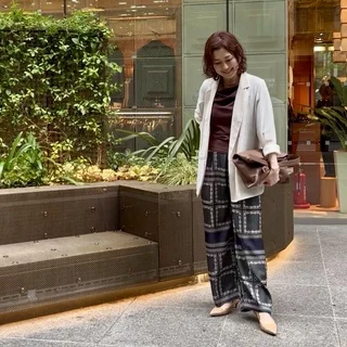 Marisol試着会で即決。M7daysの柄パンツが優秀すぎた理由