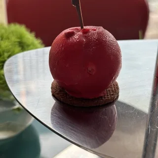 ピスタチオムース チェリー