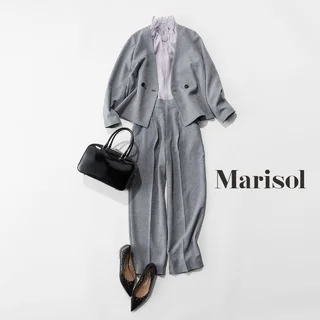 秘蔵の“全方位やせ見え”セットアップで、憧れの女性の受賞パーティへ【2026/04/21のコーデ】