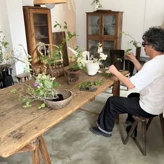 花道みささぎ流 家元・片桐先生のもとでならう、いけばなの時間_1_3-1