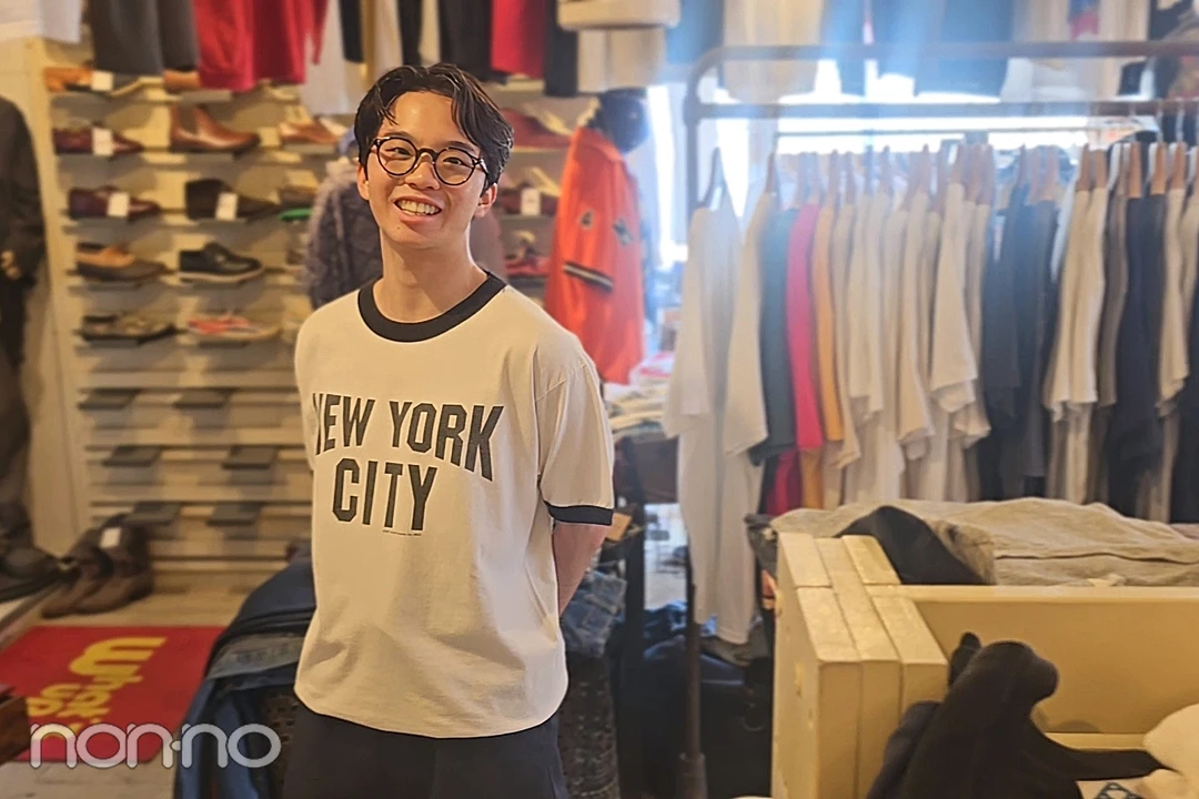 「NEWYORK CITY」Tシャツと友野一希さん