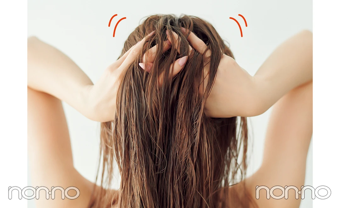 香音の “ツヤサラ髪を作る頭皮ケア”の基本プロセスカット2-9