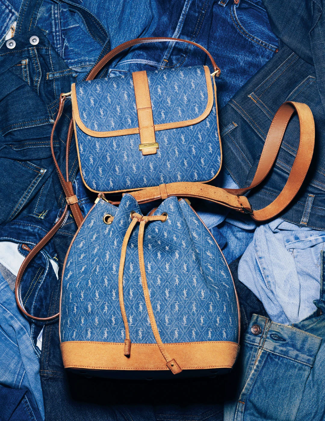 サンローランの人気モノグラムシリーズのバッグにデニムコレクションが登場♡【Fashion Scoop！】_1_2