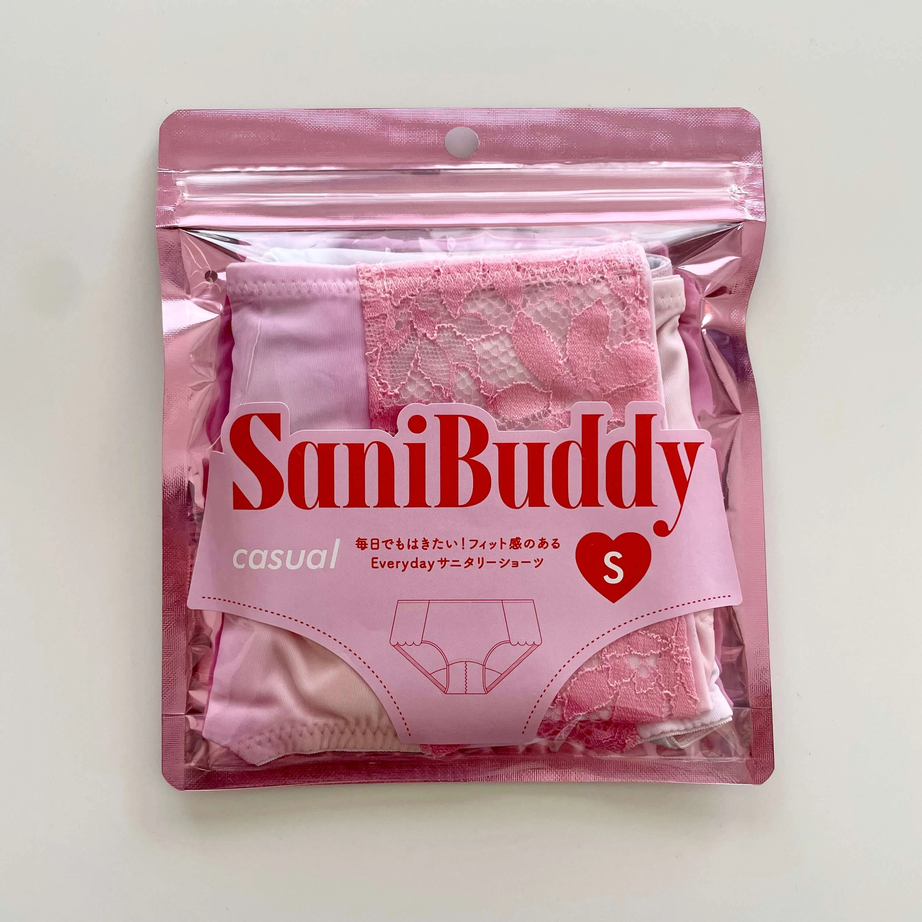 SaniBuddy(サニバディ)　casual　パッケージ　おもて