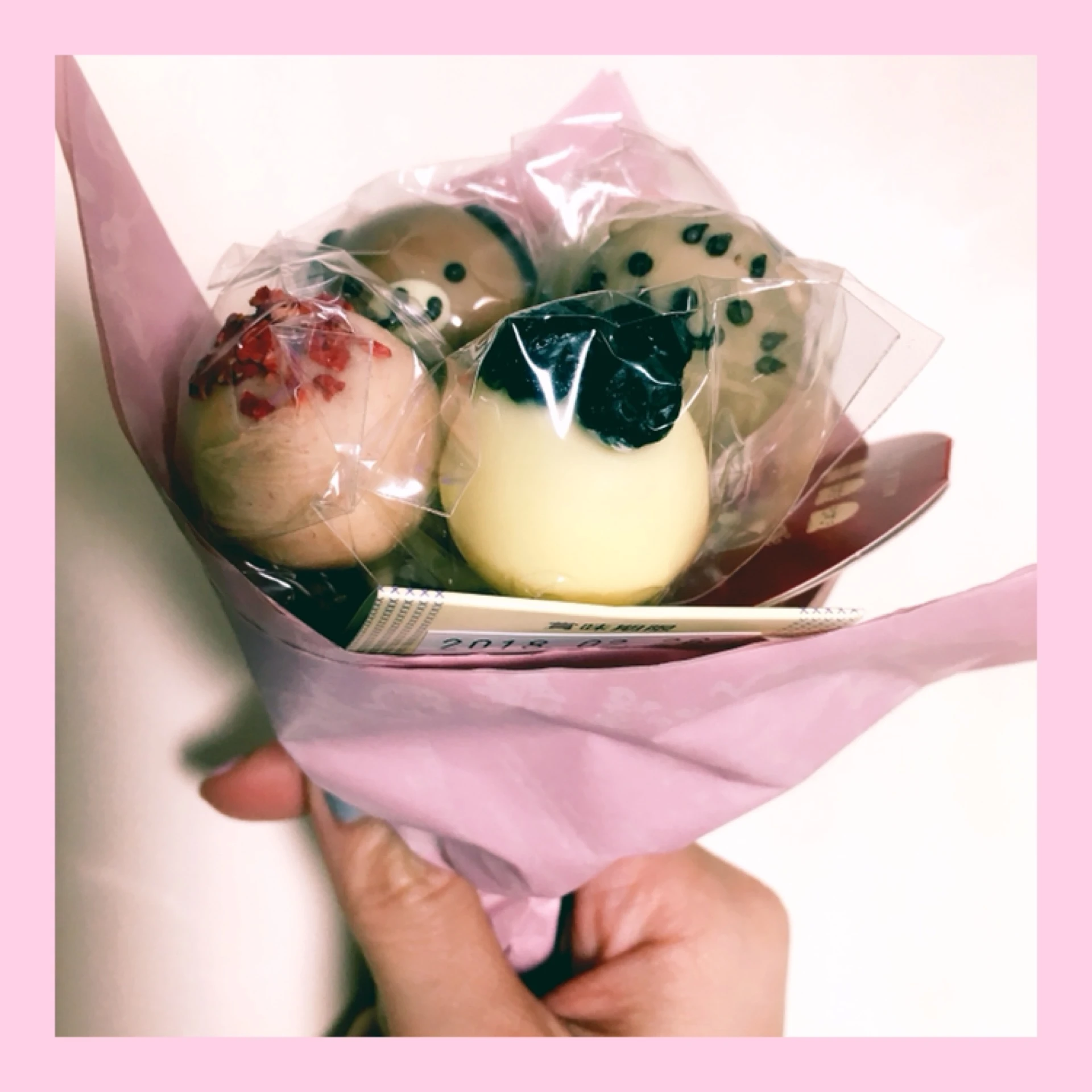 贈物にも最適♡ 花束みたいな『 lollipop chocolate 』♩¨̮⑅_1_2-2