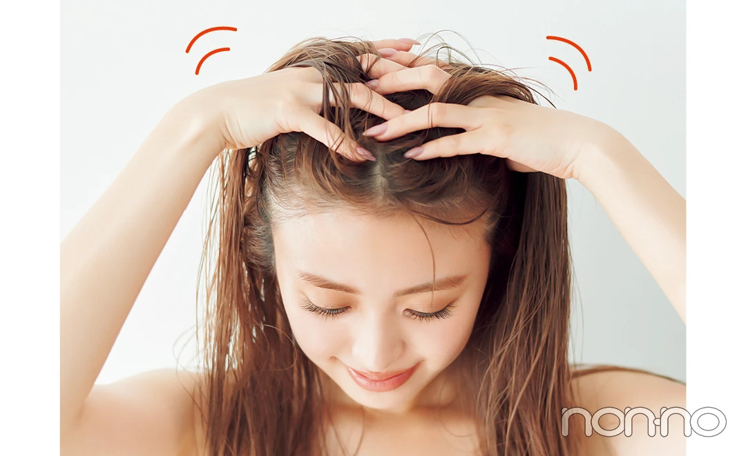 香音の “ツヤサラ髪を作る頭皮ケア”の基本プロセスカット2-7