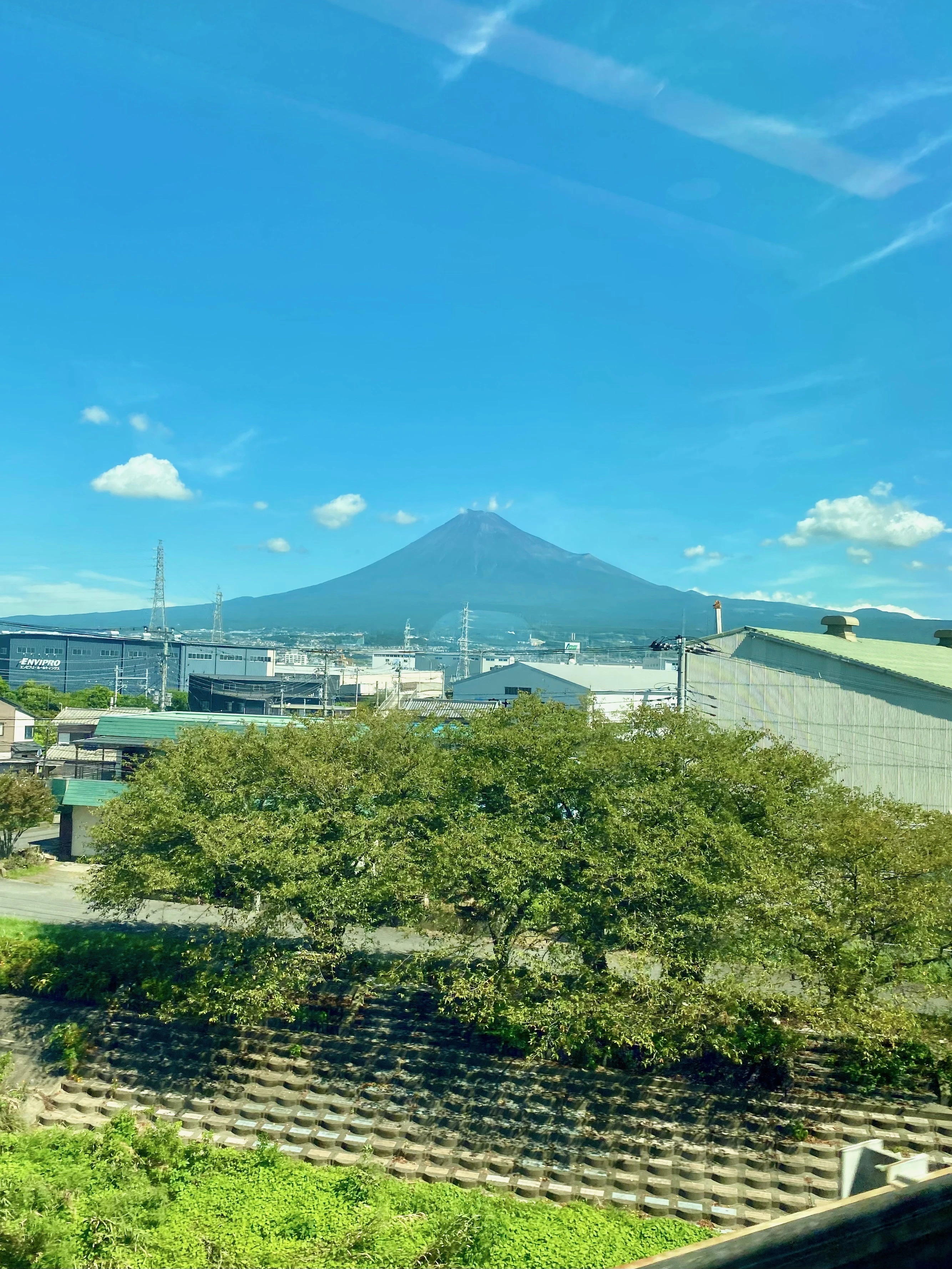 富士山　東海道新幹線　